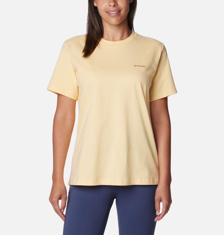 Women's Boundless Beauty Graphic T-Shirt, Color: Sunkissed, Simple Gorge, image 2