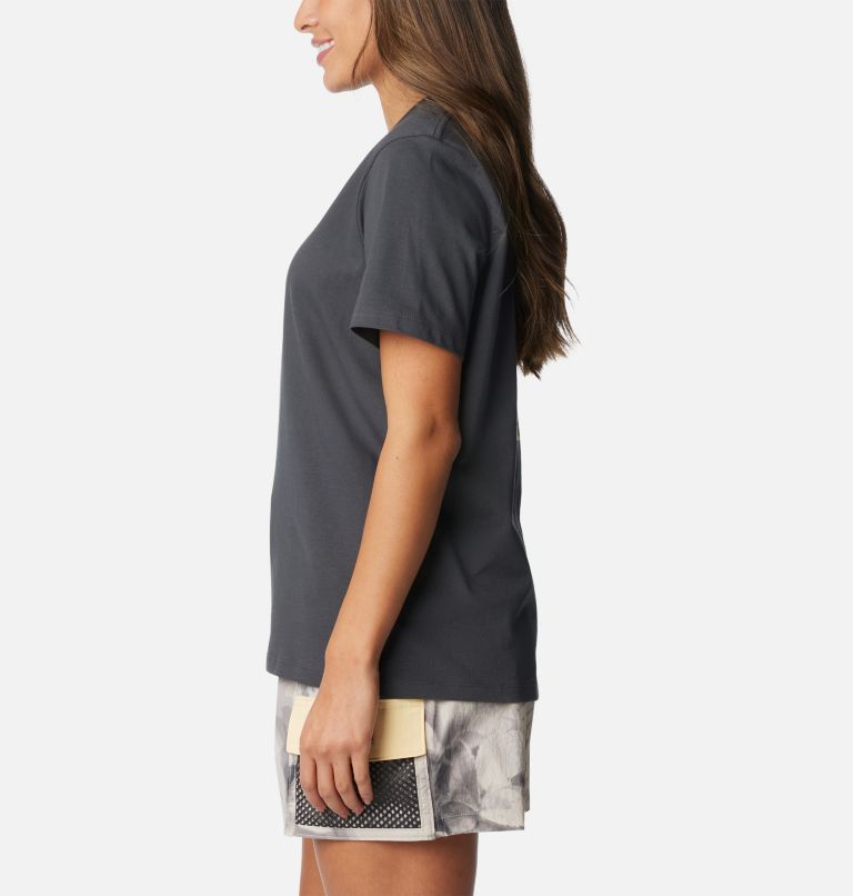 Women's Boundless Beauty T-Shirt, Color: Shark, Heritage, image 3