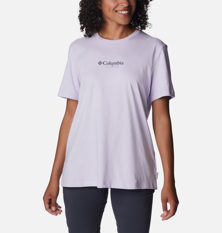Women's Boundless Beauty T-Shirt, Color: Purple Tint, Rhodies PDX Graphic, image 1