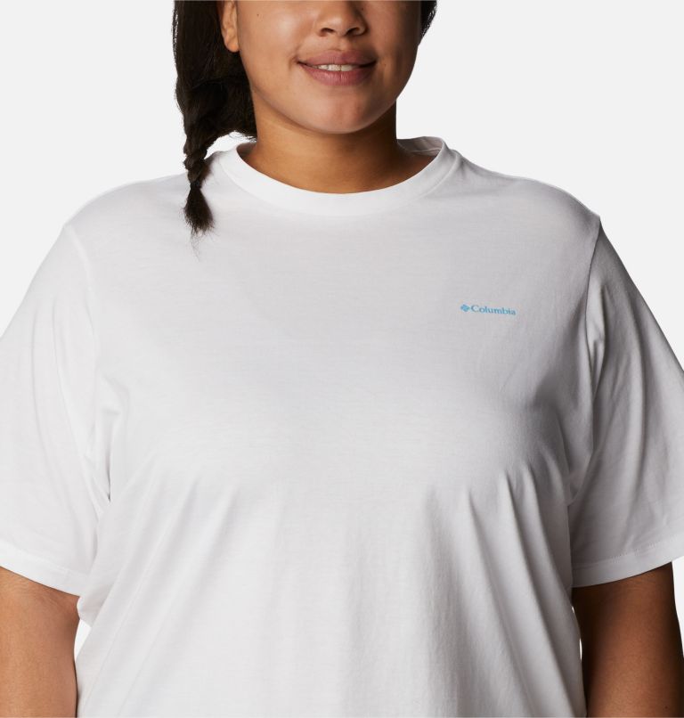 Women's North Cascades Graphic T-Shirt - Plus Size, Color: White, Explore NP Graphic, image 4