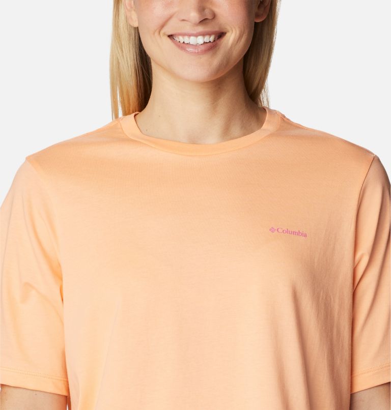 Camiseta estampada North Cascades para mujer, Color: Peach, Hike NP Graphic, image 4