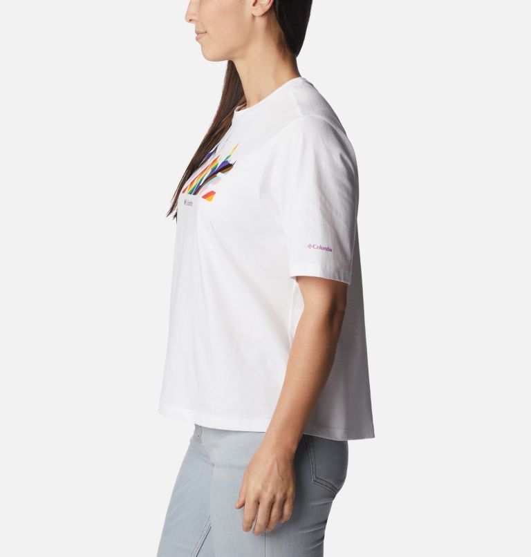 Women's Wild Places T-Shirt, Color: White, Outdoorsy Pride, image 3