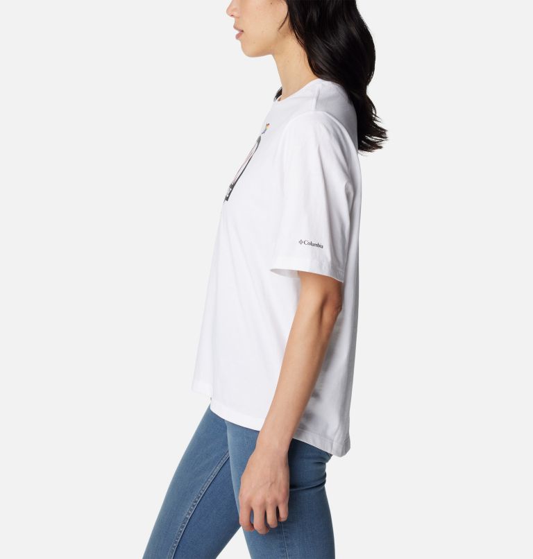 Women's Wild Places T-Shirt, Color: White, S24 Pride, image 3