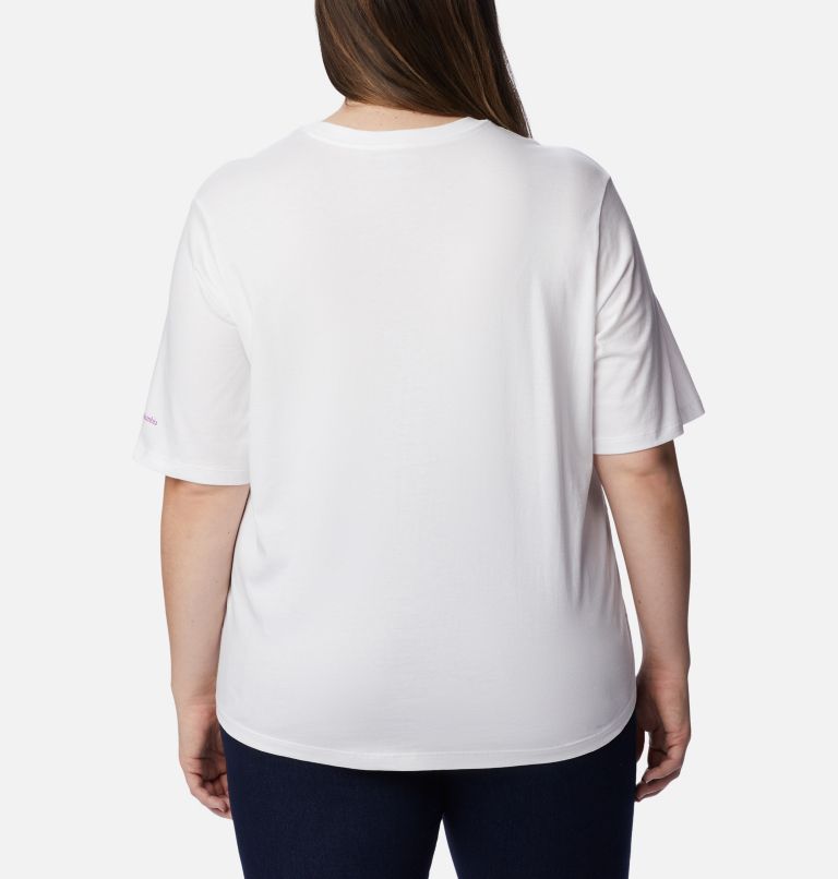 Thumbnail: Women's Wild Places T-Shirt - Plus, Color: White, Outdoorsy Pride, image 2