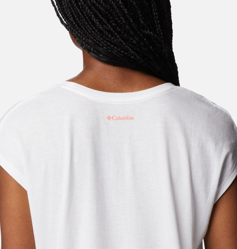 Bluebird Days Modern SS Tee, Color: White, Peaceful Perspective Graphic, image 5