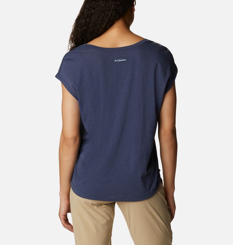 Bluebird Days Modern SS Tee | 466 | XS, Color: Nocturnal Hthr, Peaceful Perspective Grx, image 2