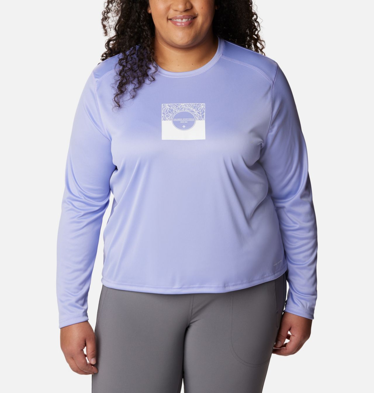 Women's Summerdry™ Graphic Long Sleeve Shirt - Plus Size 1