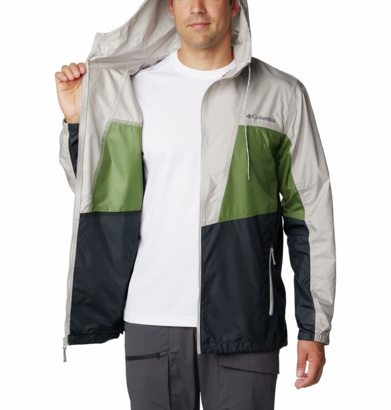 Trail Traveler Windbreaker, Color: Flint Grey, Canteen, Black, image 5