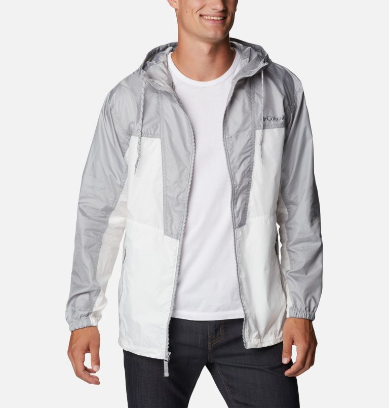 Thumbnail: Coupe-vent Trail Traveler Homme, Color: White, Columbia Grey, image 8