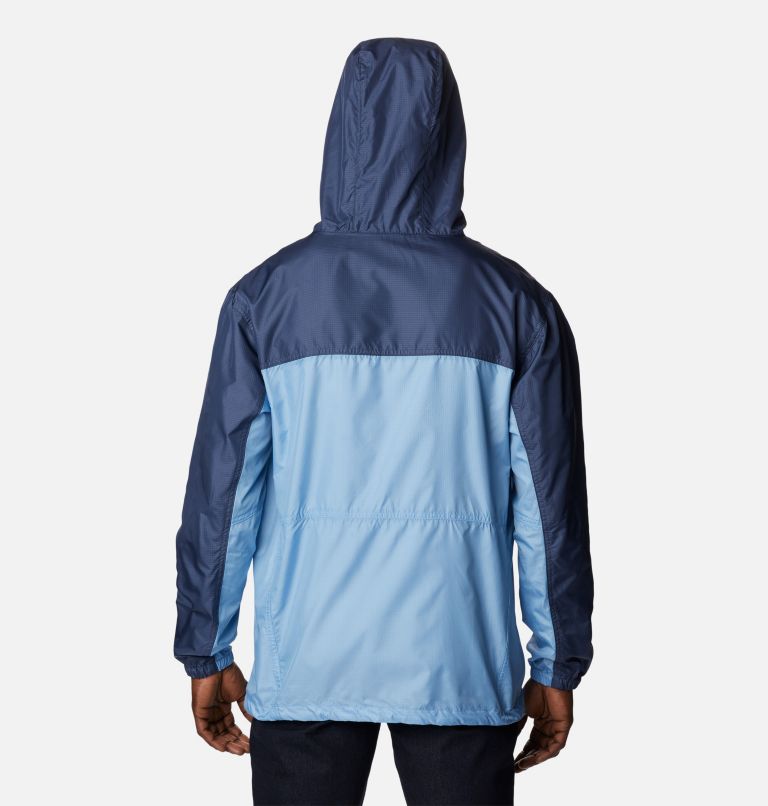 Trail Traveler Windbreaker | 430 | S, Color: Jet Stream, Dark Mountain, image 2