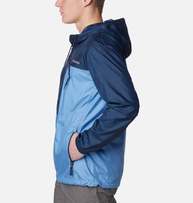 Men's Trail Traveler Windbreaker, Color: Skyler, Collegiate Navy, image 3