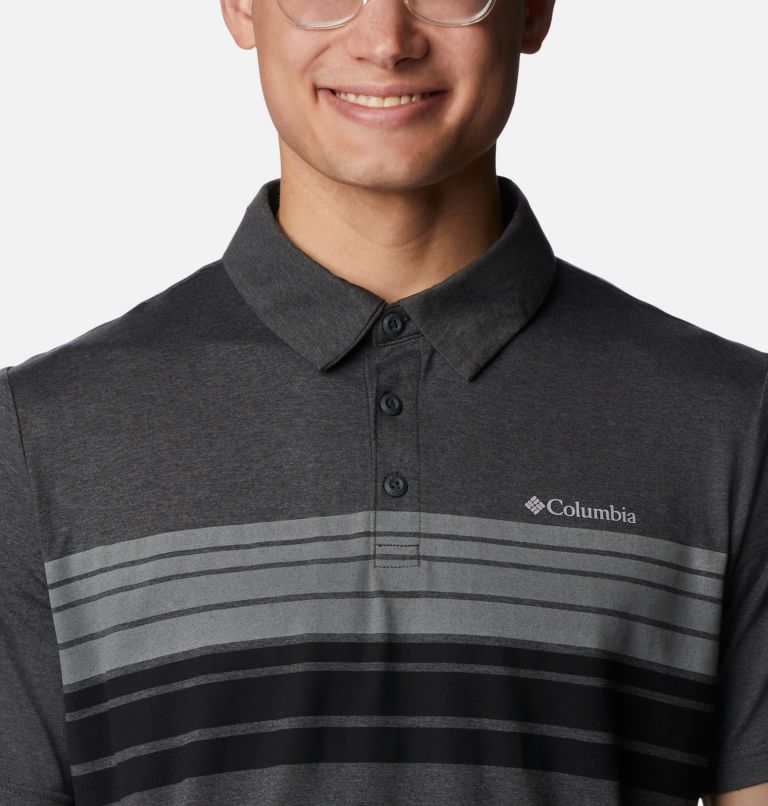 Polo original Tech Trail Homme - Grandes tailles, Color: Shark Heather, image 4