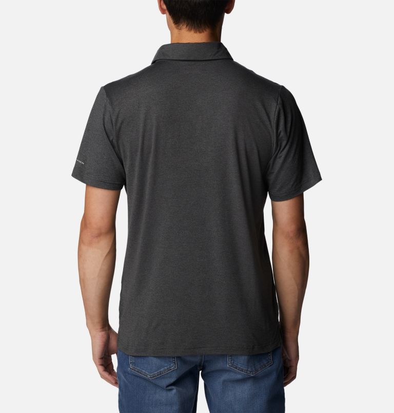 Polo original Tech Trail Homme - Grandes tailles, Color: Shark Heather, image 2