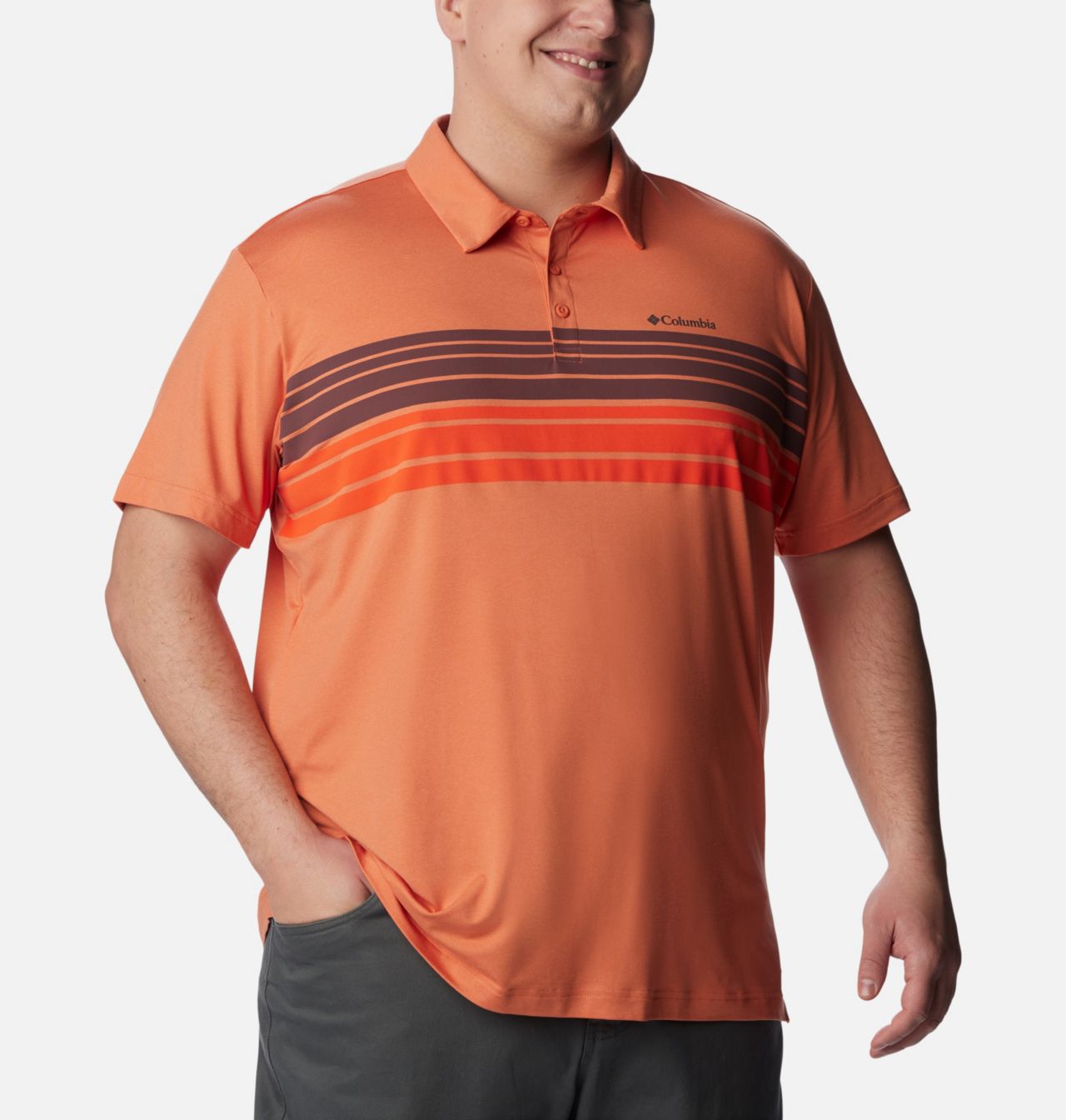 Men's Tech Trail™ Novelty Polo - Big 1