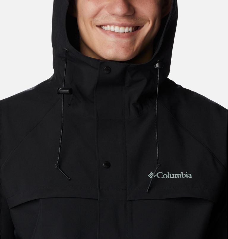 Thumbnail: Men's IBEX II Waterproof Jacket, Color: Black, image 4