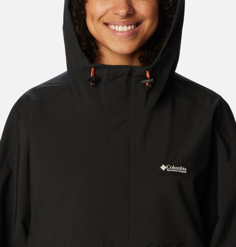 Columbia DESCHUTES VALLEY™ RAIN PONCHO - Parka - black/nero 