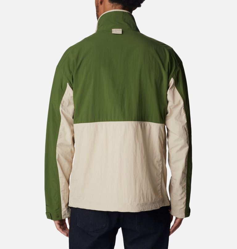 Deschutes Valley Wind Shell | 271 | XXS, Color: Ancient Fossil, Pesto, image 2