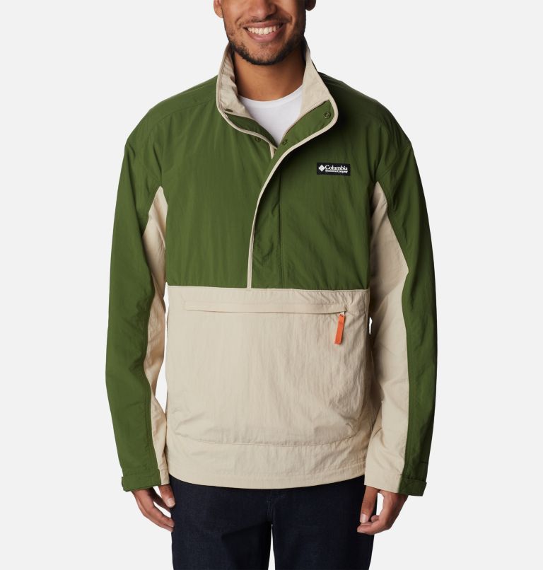 Deschutes Valley Wind Shell | 271 | XL, Color: Ancient Fossil, Pesto, image 1