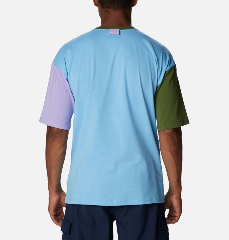 Deschutes Valley Short Sleeve Tee | 456 | S, Color: Vista Blue, Pesto, Frosted Purple, image 2