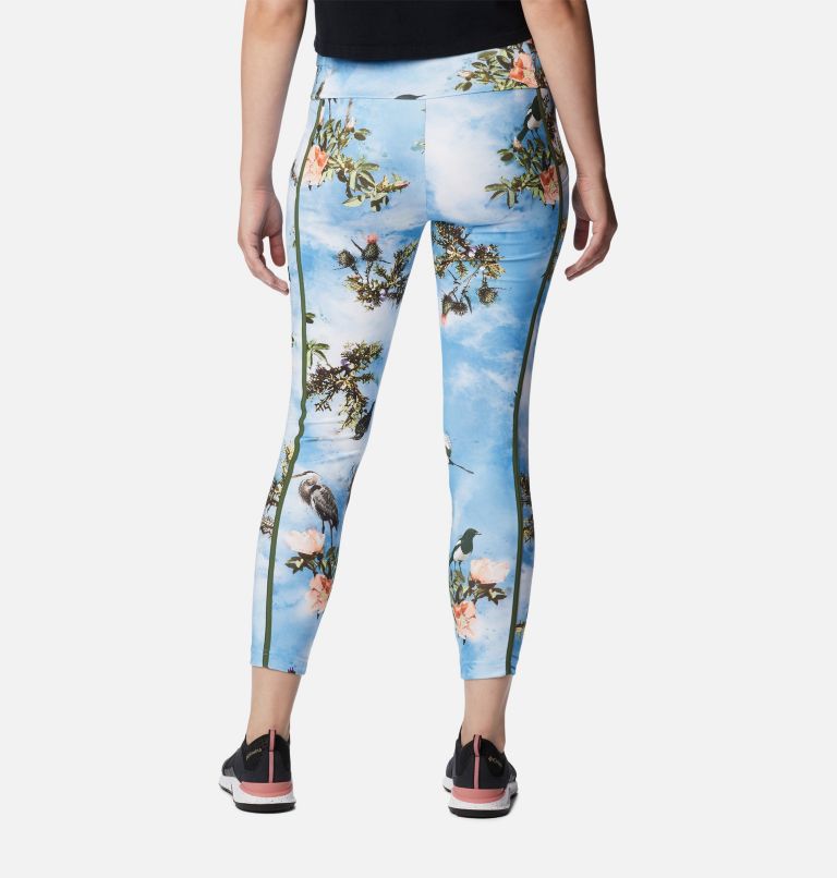 Women's Deschutes Valley Utility Leggings, Color: Vista Blue Deschutes Days Print, image 2
