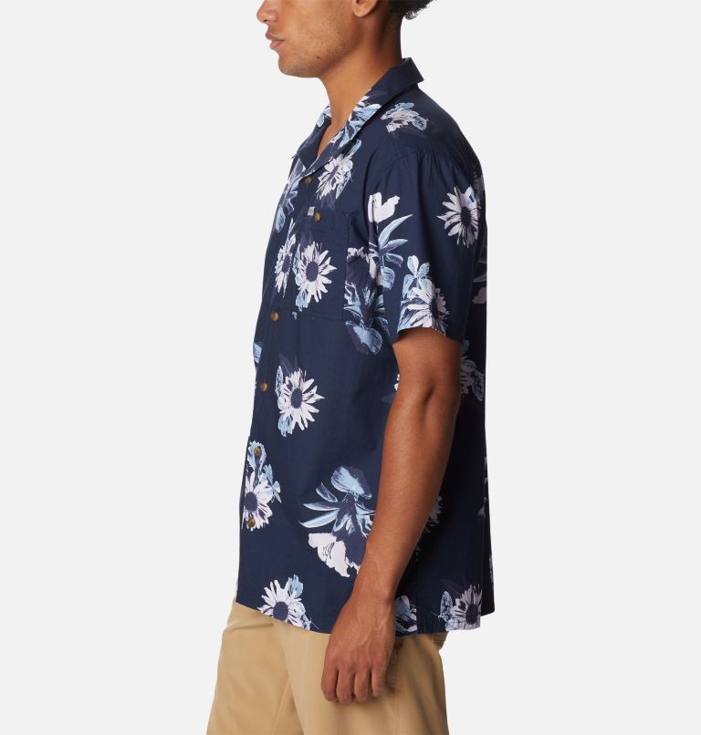 Thumbnail: Chemise à manches courtes Pine Canyon Homme, Color: Collegiate Navy Staycation, image 3