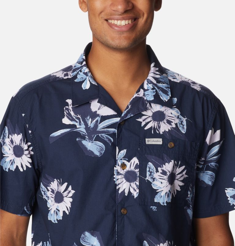 Thumbnail: Pine Canyon Short Sleeve | 464 | XL, Color: Collegiate Navy Staycation, image 4