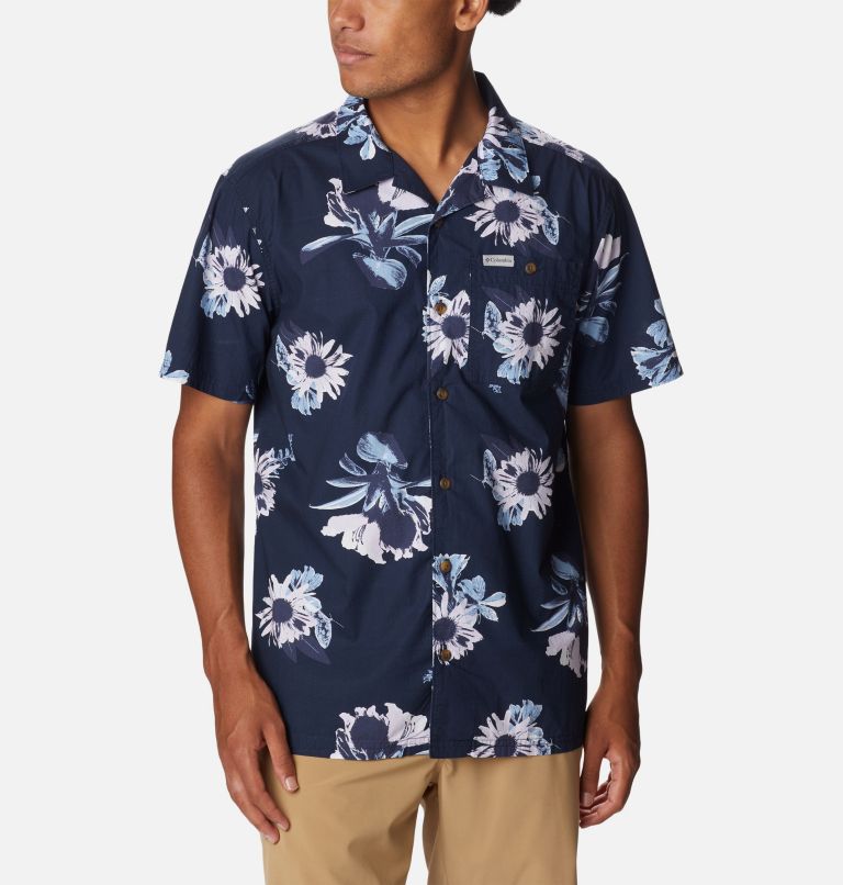 Thumbnail: Chemise à manches courtes Pine Canyon Homme, Color: Collegiate Navy Staycation, image 1