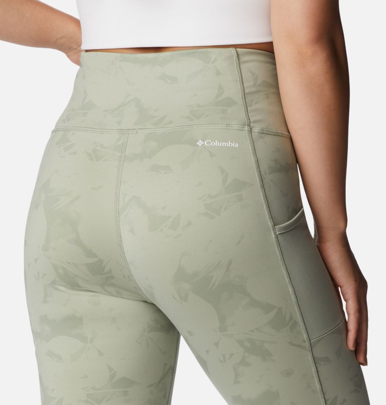 Women's Windgates High-Rise Leggings, Color: Safari, Dye Frond, image 5