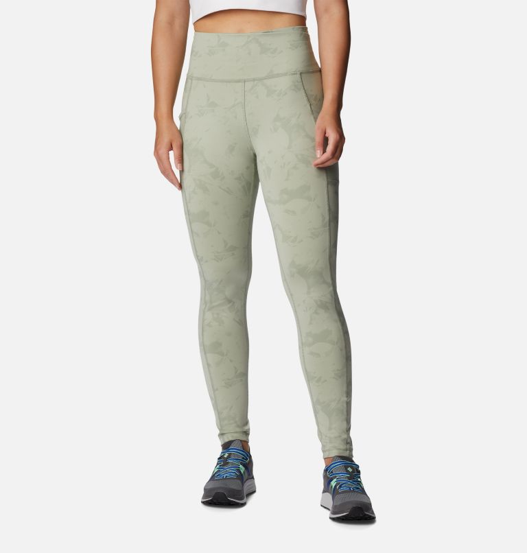 Women's Windgates High-Rise Leggings, Color: Safari, Dye Frond, image 1