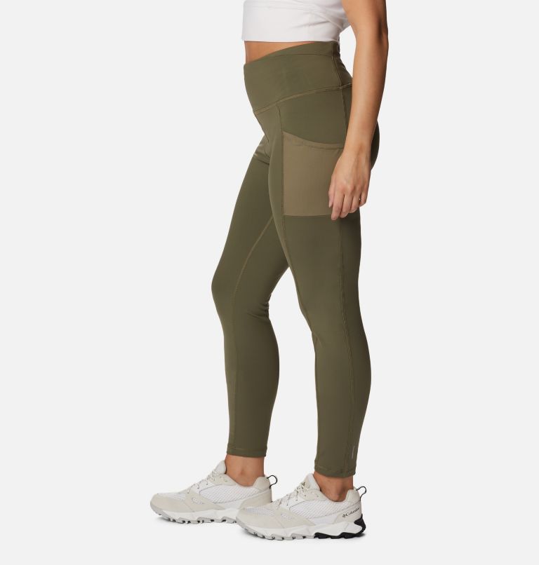 Women's Windgates High-Rise Leggings, Color: Stone Green, image 3