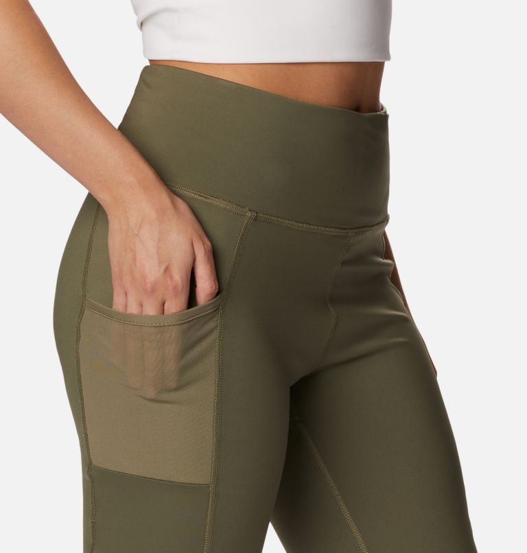 Women's Windgates High-Rise Leggings, Color: Stone Green, image 6