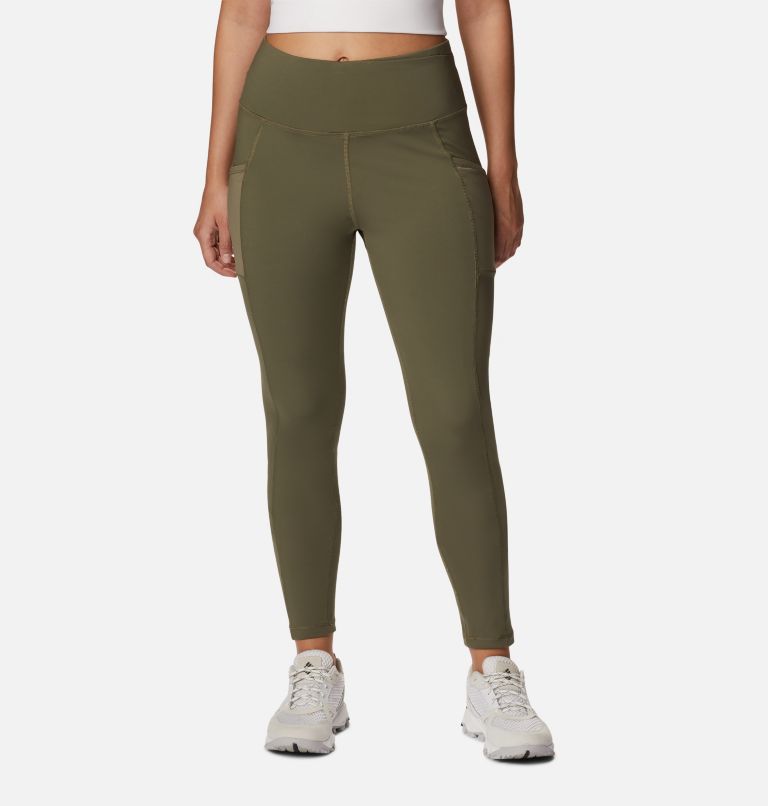 Women's Windgates High-Rise Leggings, Color: Stone Green, image 1