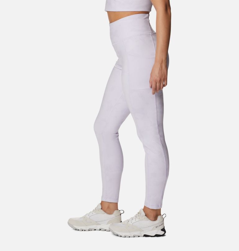 Women's Windgates High-Rise Leggings, Color: Purple Tint, Dye Frond, image 3