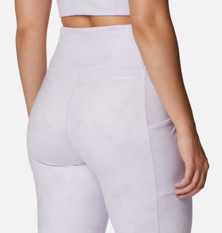 Women's Windgates High-Rise Leggings, Color: Purple Tint, Dye Frond, image 5