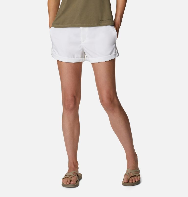 Women's Silver Ridge Utility Shorts, Color: White, image 6