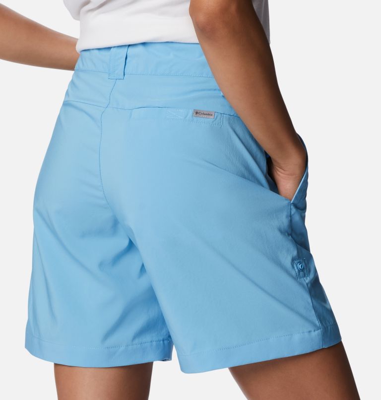 Thumbnail: Women's Silver Ridge Utility Shorts, Color: Vista Blue, image 5