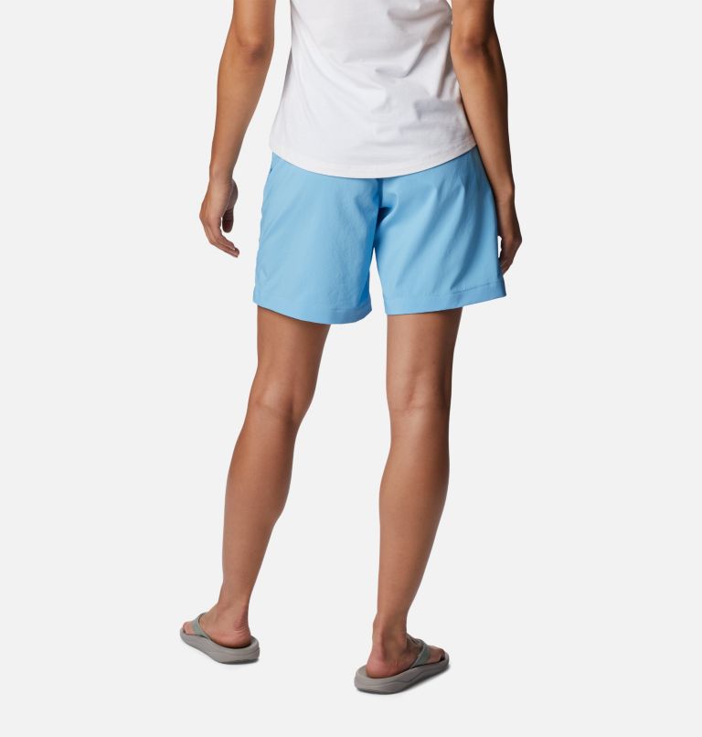 Thumbnail: Women's Silver Ridge Utility Shorts, Color: Vista Blue, image 2