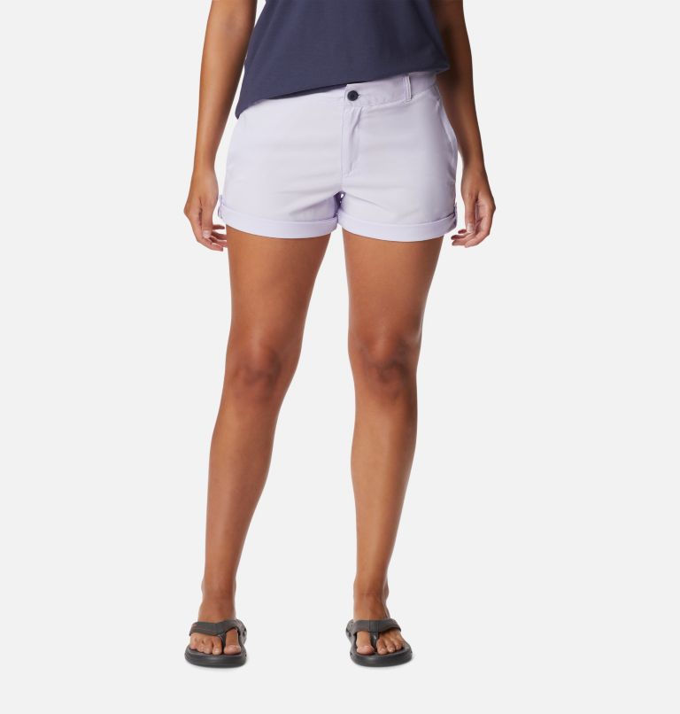Women's Silver Ridge Utility Shorts, Color: Purple Tint, image 1