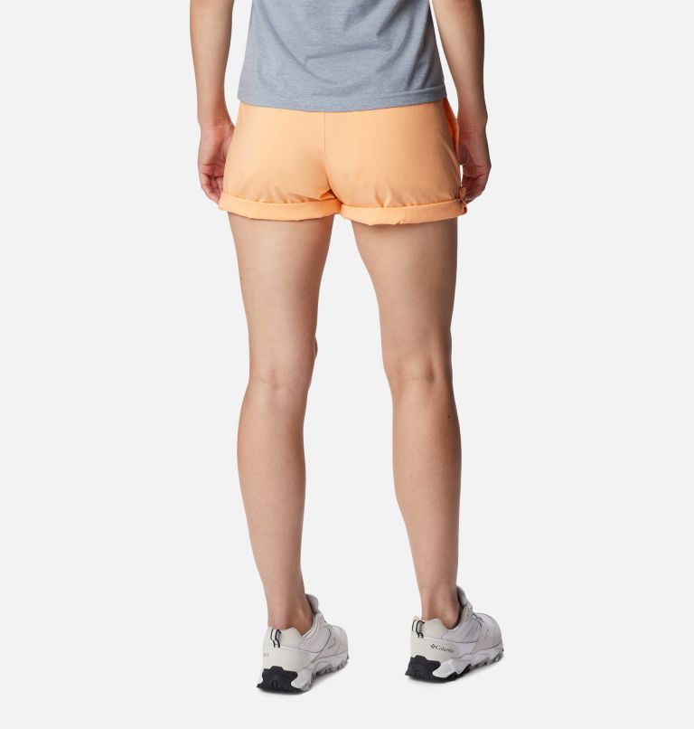 Women's Silver Ridge Utility Shorts, Color: Peach, image 2
