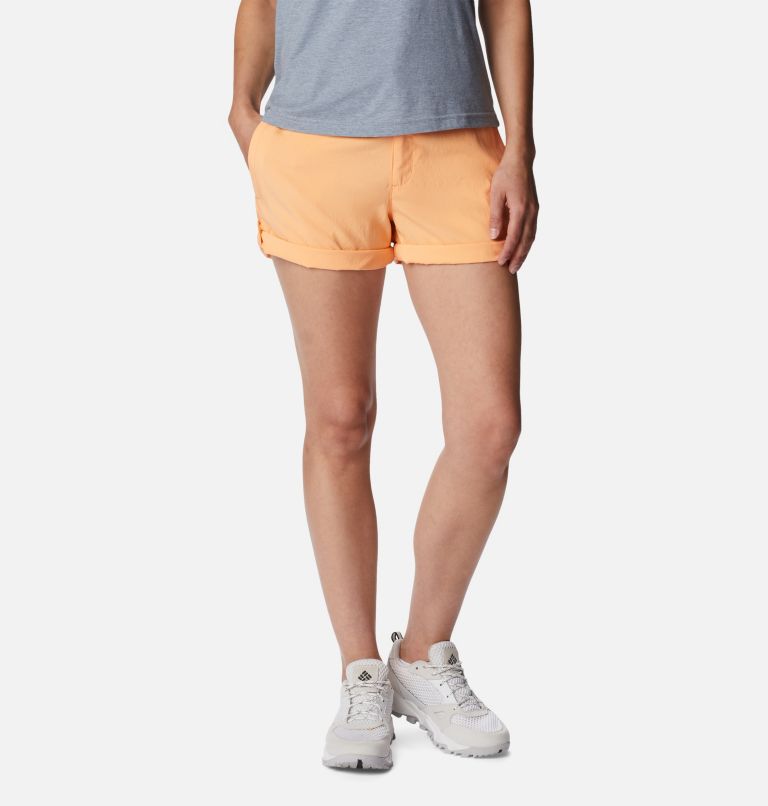 Thumbnail: Women's Silver Ridge Utility Shorts, Color: Peach, image 1