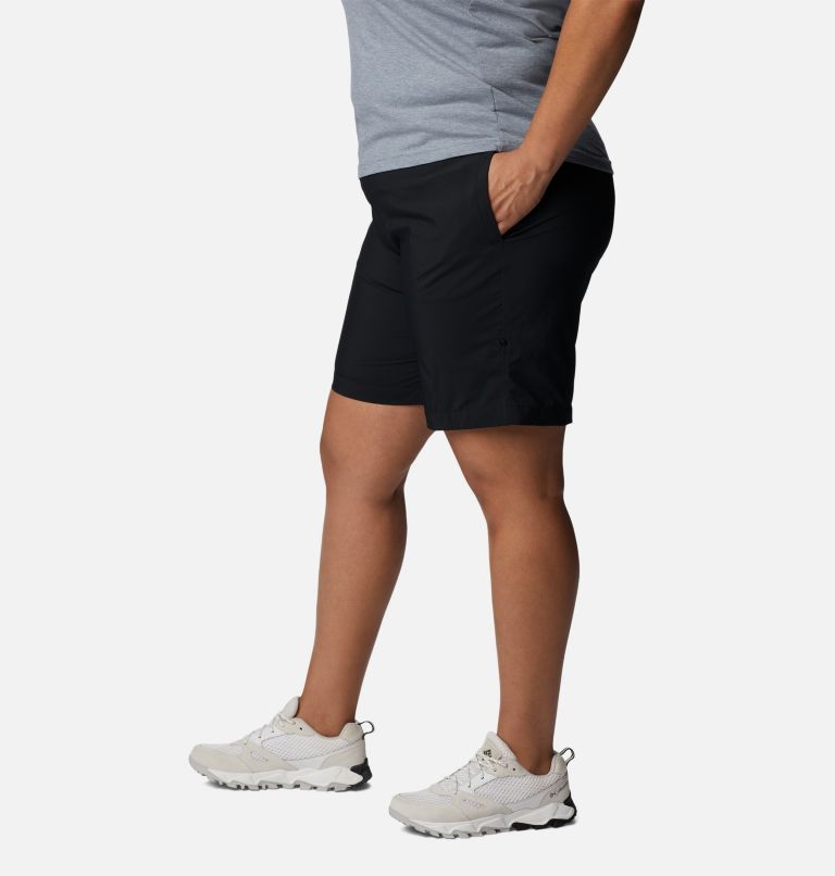 Women's Silver Ridge Utility Shorts - Plus Size, Color: Black, image 3