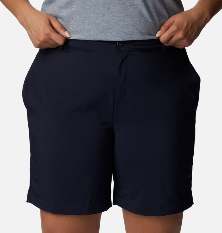 Women's Silver Ridge Utility Shorts - Plus Size, Color: Dark Nocturnal, image 4