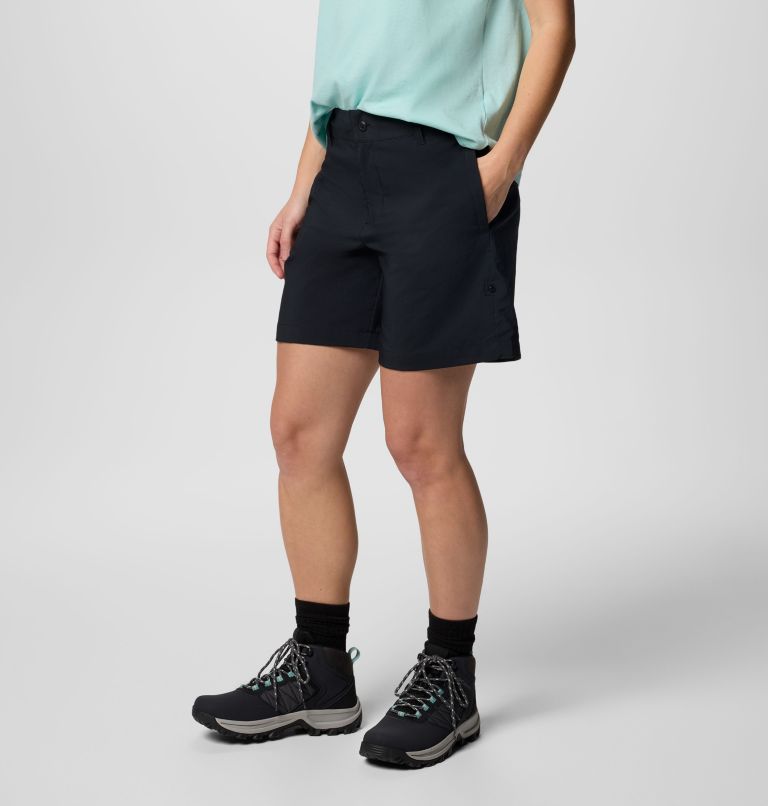 Women's Silver Ridge Utility Shorts, Color: Black, image 3