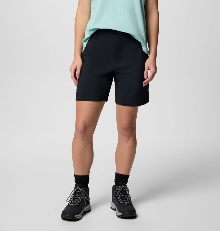 Women's Silver Ridge Utility Shorts, Color: Black, image 1