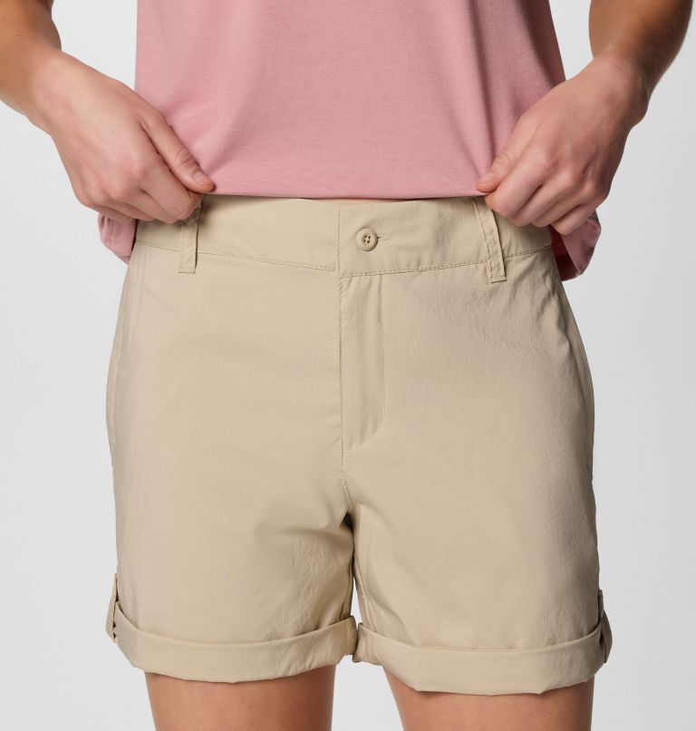 Women's Silver Ridge Utility Shorts, Color: Ancient Fossil, image 4