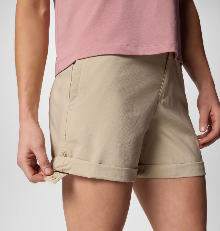 Women's Silver Ridge Utility Shorts, Color: Ancient Fossil, image 6