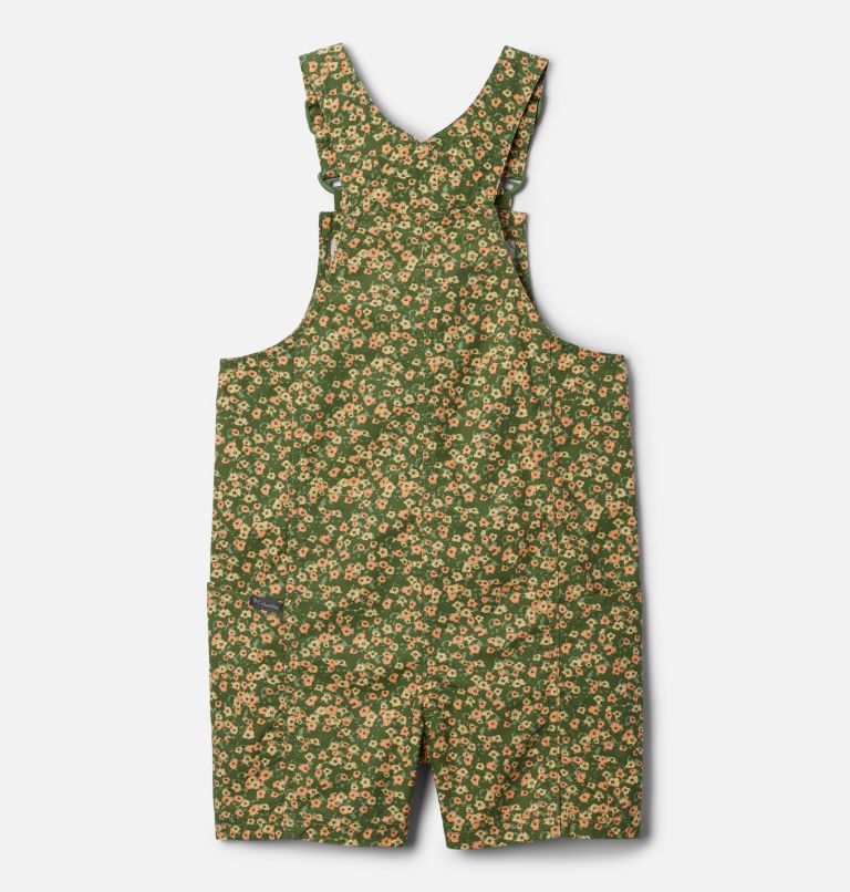 Girls' Washed Out Playsuit, Color: Canteen Funflower, image 2