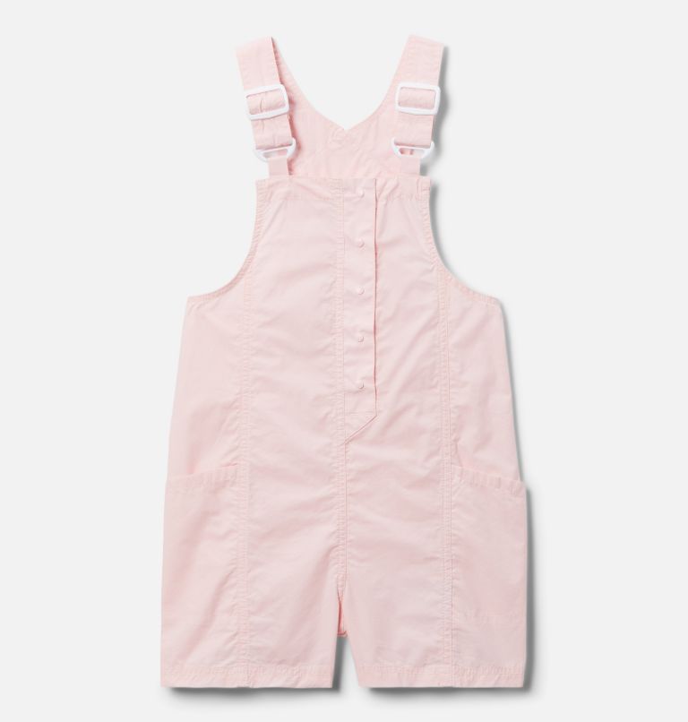 Girls' Washed Out Playsuit, Color: Satin Pink, image 1