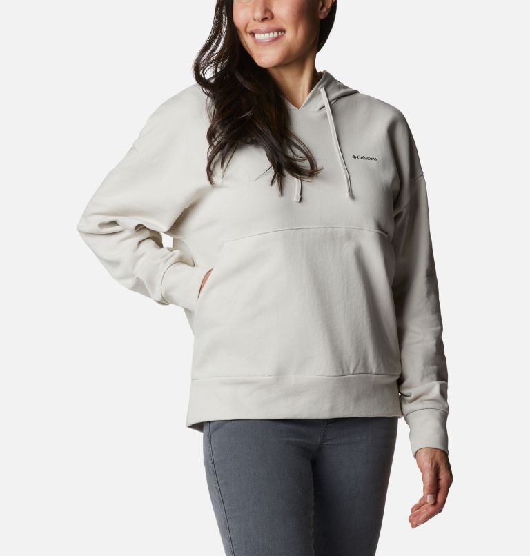 Women's Break It Down Organic Cotton Hoodie, Color: Dark Stone, image 5