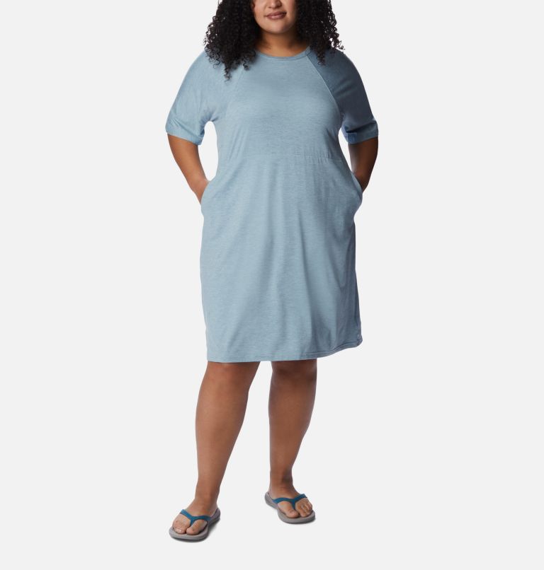 Women's Coral Ridge Dress - Plus Size, Color: Stone Blue, image 5
